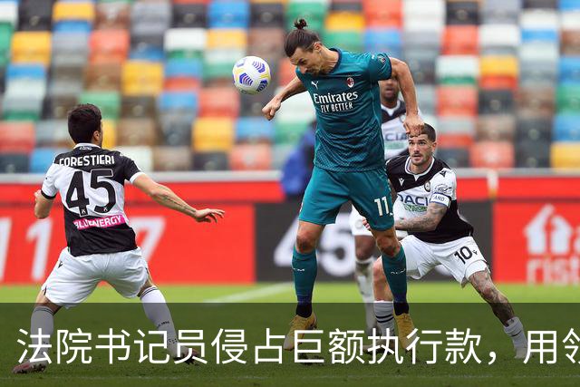 法院书记员侵占巨额执行款,用领导账号掩盖,副院长局长双双挨罚